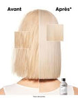 Avant/ Après utilisation Silver L’Oréal
