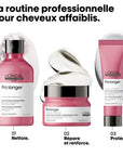 Présentation gamme Pro Longer pour le produit Shampoing L’Oréal