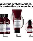 Présentation gamme Vitamino Spectrum pour le produit shampoing violet L’Oréal