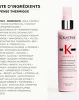 Ingrédients contenu dans fluide de brushing Defense Thermique Genesis Kérastase
