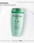 Description et produit du Bain Volumifique, Volumifique Kérastase- Vue face 150ml