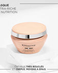 Description et produit du masque Beurre Haute Nutrition Curl Manifesto Kérastase- Vue face 200ml