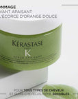 Description et produit du Gommage Apaisant Fusio Scrub Kérastase- Vue face 250ml