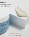 Description et produit du Gommage Energisant Fusio-Scrub Kérastase- Vue face 250ml