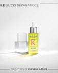 Description et produit de l'Huile Gloss Réparatrice Premiere Kérastase- Vue face 80ml