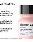 Description et produit du masque Vitamino Color L’Oréal Vue face 250ml