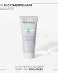 Description et produit du shampoing Micro-Peeling Cellulaire Kérastase- Vue face 200ml