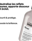 Description et produit du Shampoing Silver L’Oréal Vue face 300ml