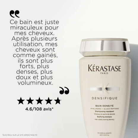 Raison pour lesquelles il faut acheter bain Densité Densifique Kérastase
