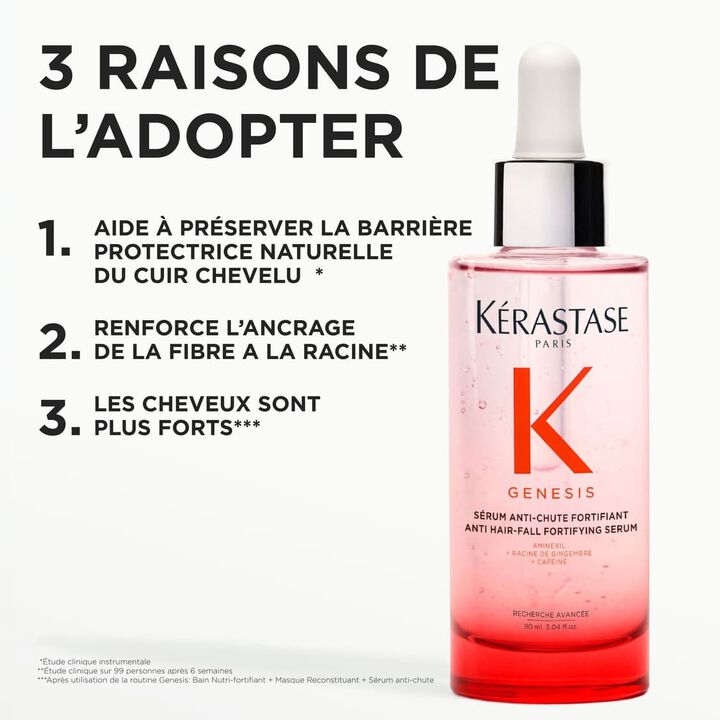 Raison pour lesquelles il faut acheter Sérum Anti-Chute Fortifiant  Genesis Kérastase