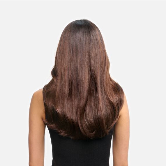 Après utilisation shampoing Bain Hydra Glaze Gloss Absolu Kérastase