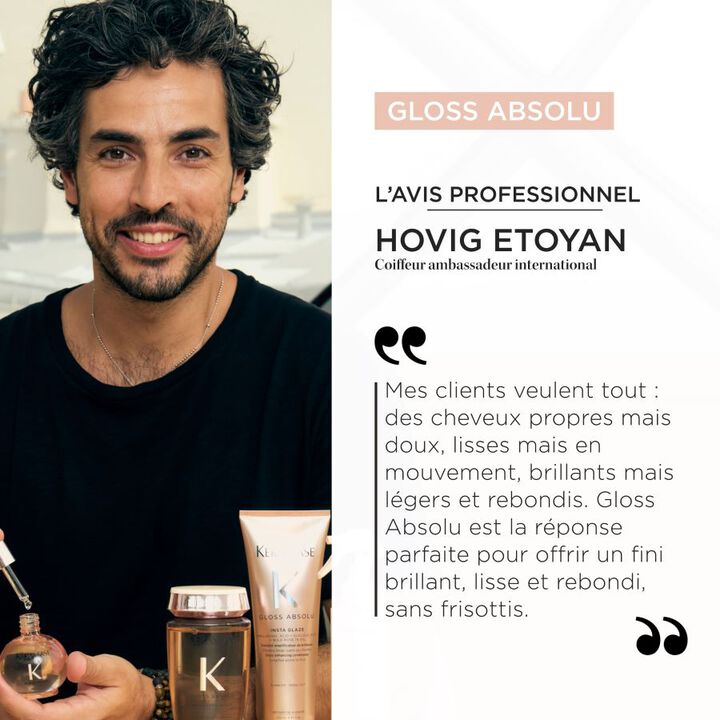 Avis professionnel Fondant Insta Glaze Gloss Absolu Kérastase 