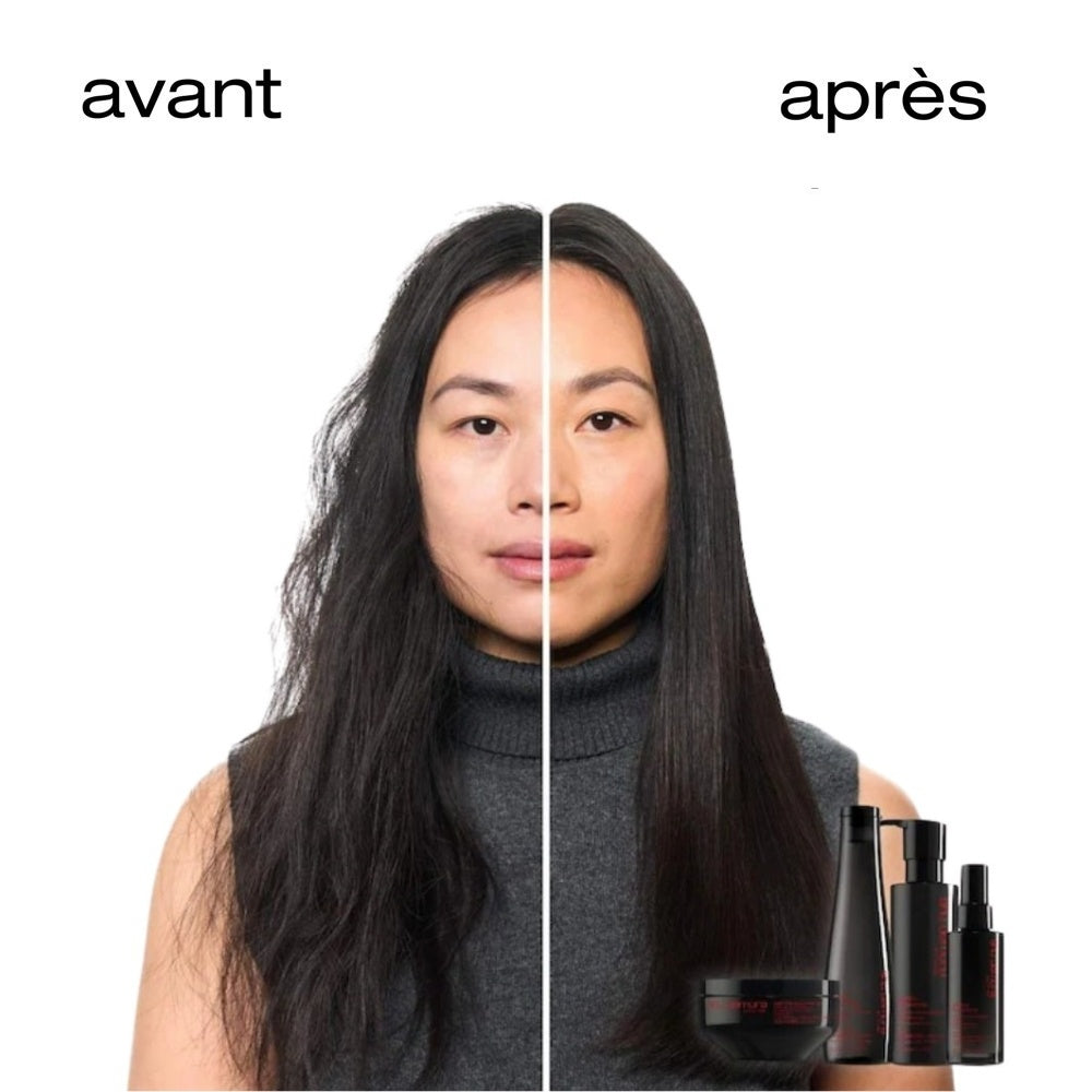 Avant/ Après utilisation Ashita-Supreme Shu-Uemura