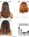 Avant/ Après utilisation Metal Detox L’Oréal