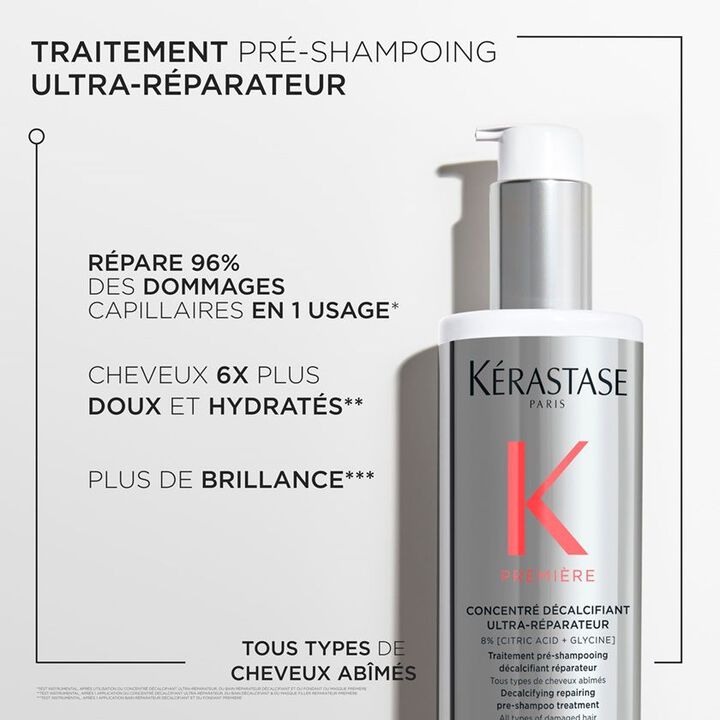Description du Concentré Décalcifiant Ultra-Réparateur  Premiere Kerastase