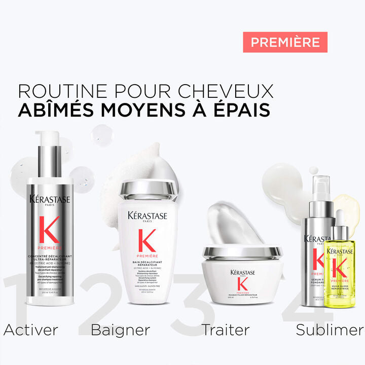Présentation gamme Premiere pour le produit Masque Filler Réparateur Kérastase 