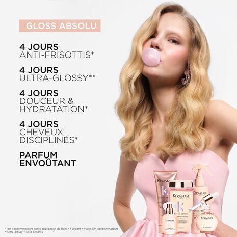 Présentation  gamme Gloss Absolu Kérastase