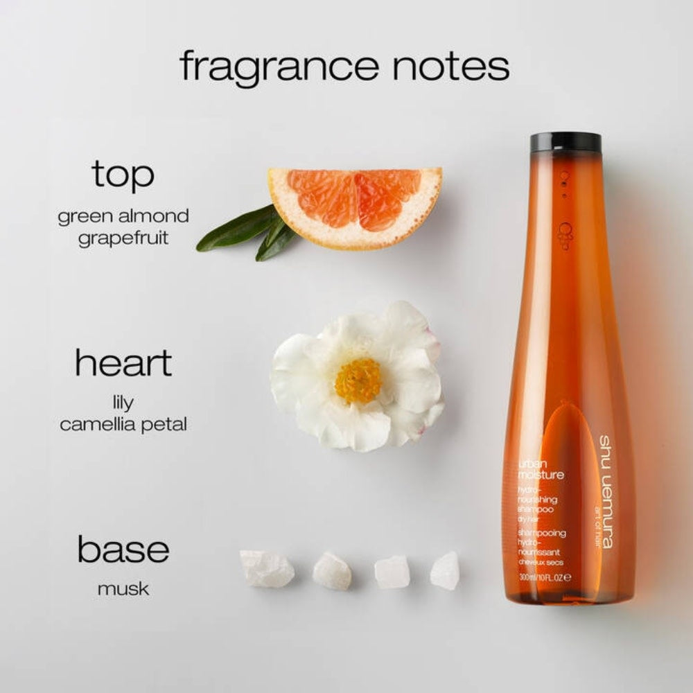 Description de l’odeur du Shampoing Urban-Moisture Shu-Uemura