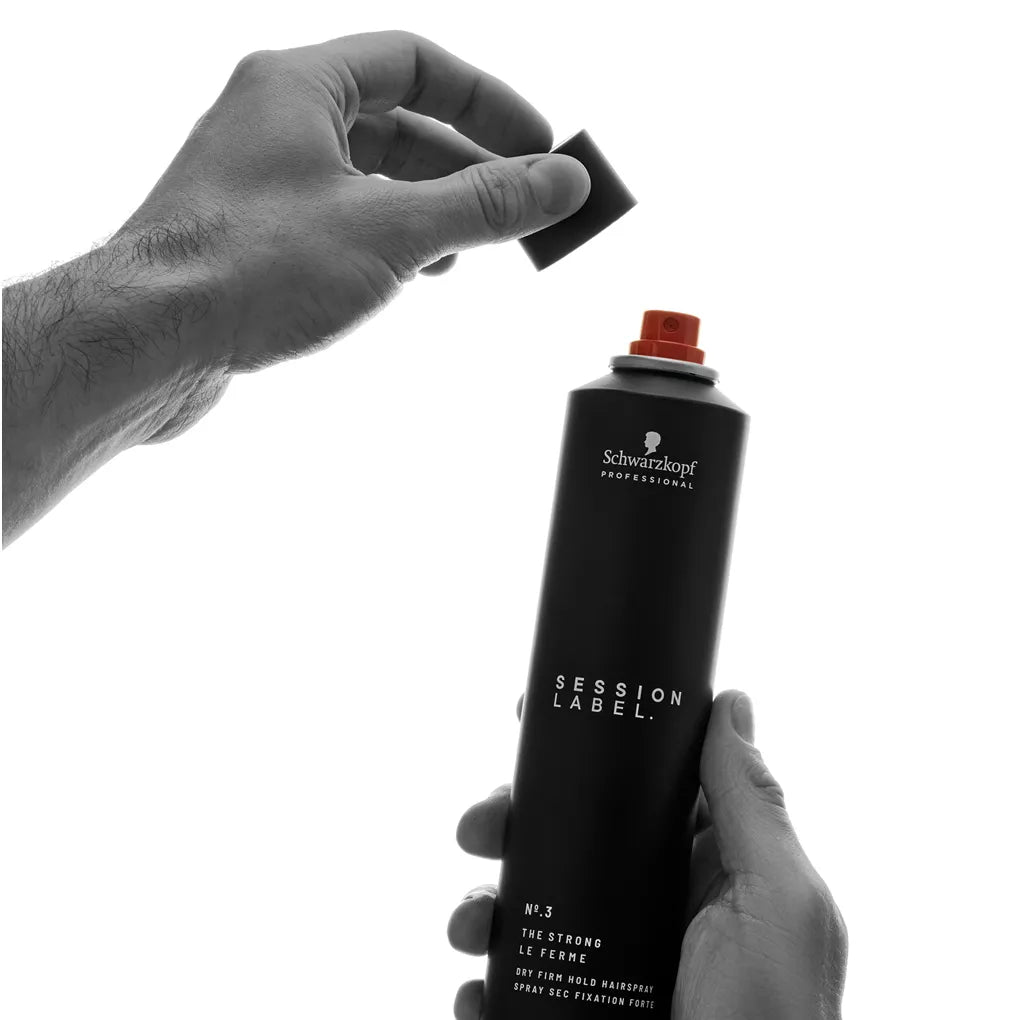 mise en scene Le Fixant Session-Label Schwarzkopf