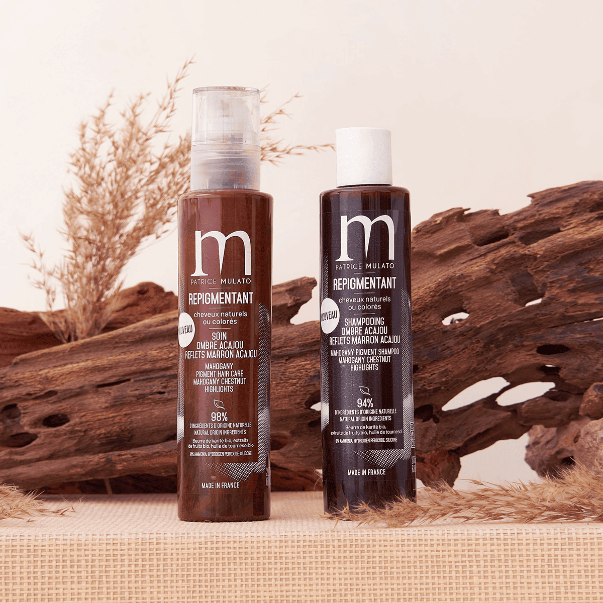 mise en scene Ombre Acajou Soin Mulato