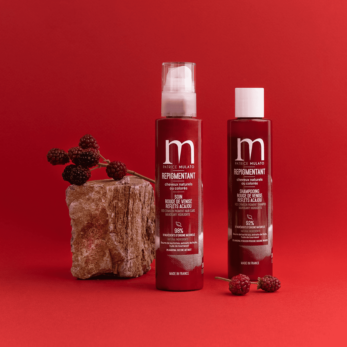 mise en scene Rouge Venise Soin Mulato