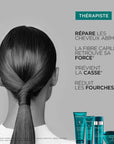 Résultats attendus après utilisation Bain therapiste  Resistance Kérastase 