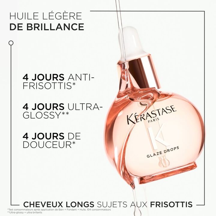 Résultats attendus Huile Glaze Drops Gloss Absolu Kérastase