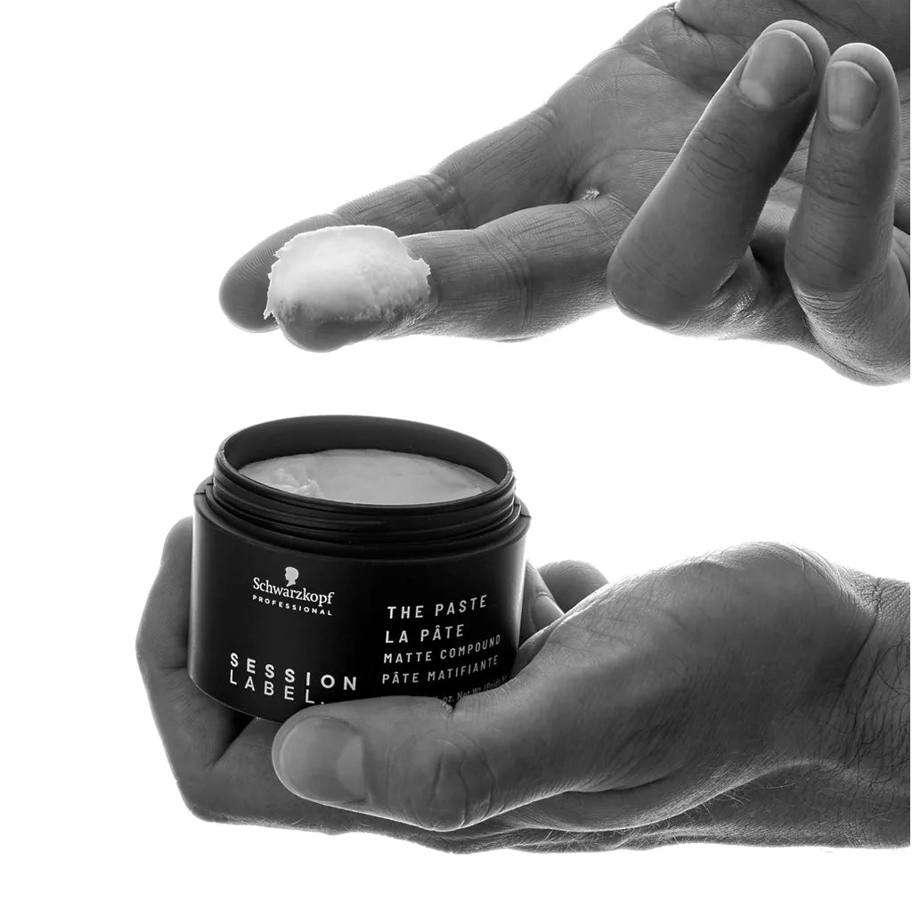 Texture et couleur La Pâte Session Label Schwarzkopf