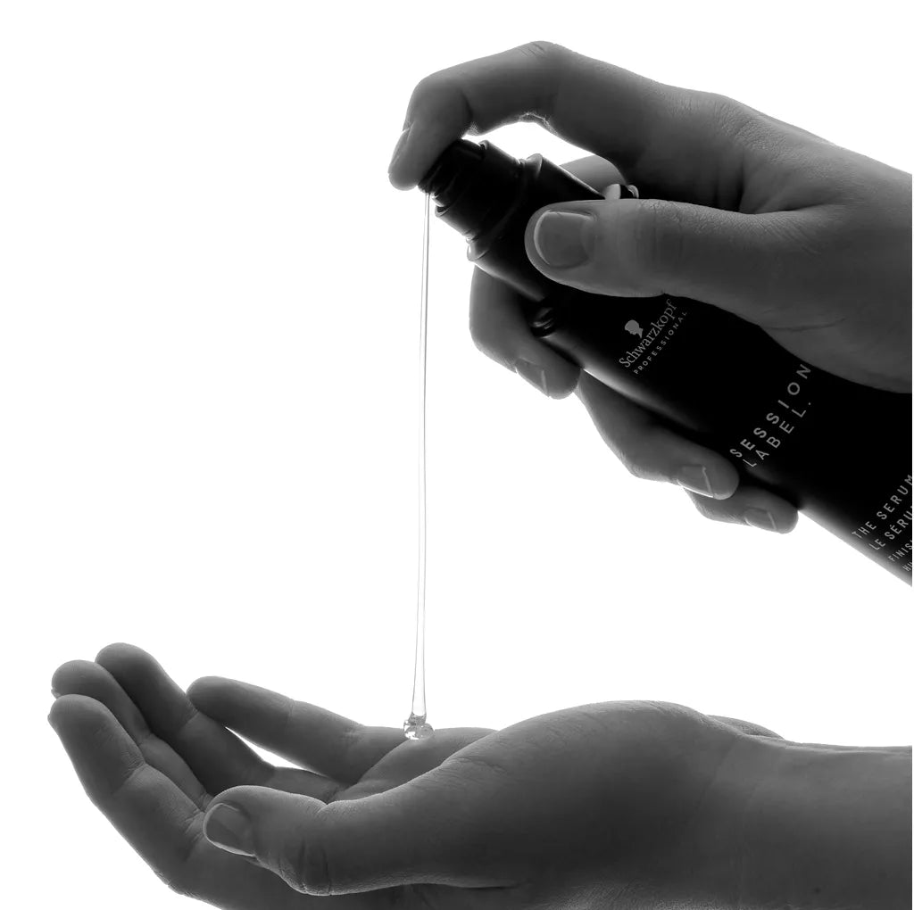 Texture et couleur Le Sérum Session Label Schwarzkopf
