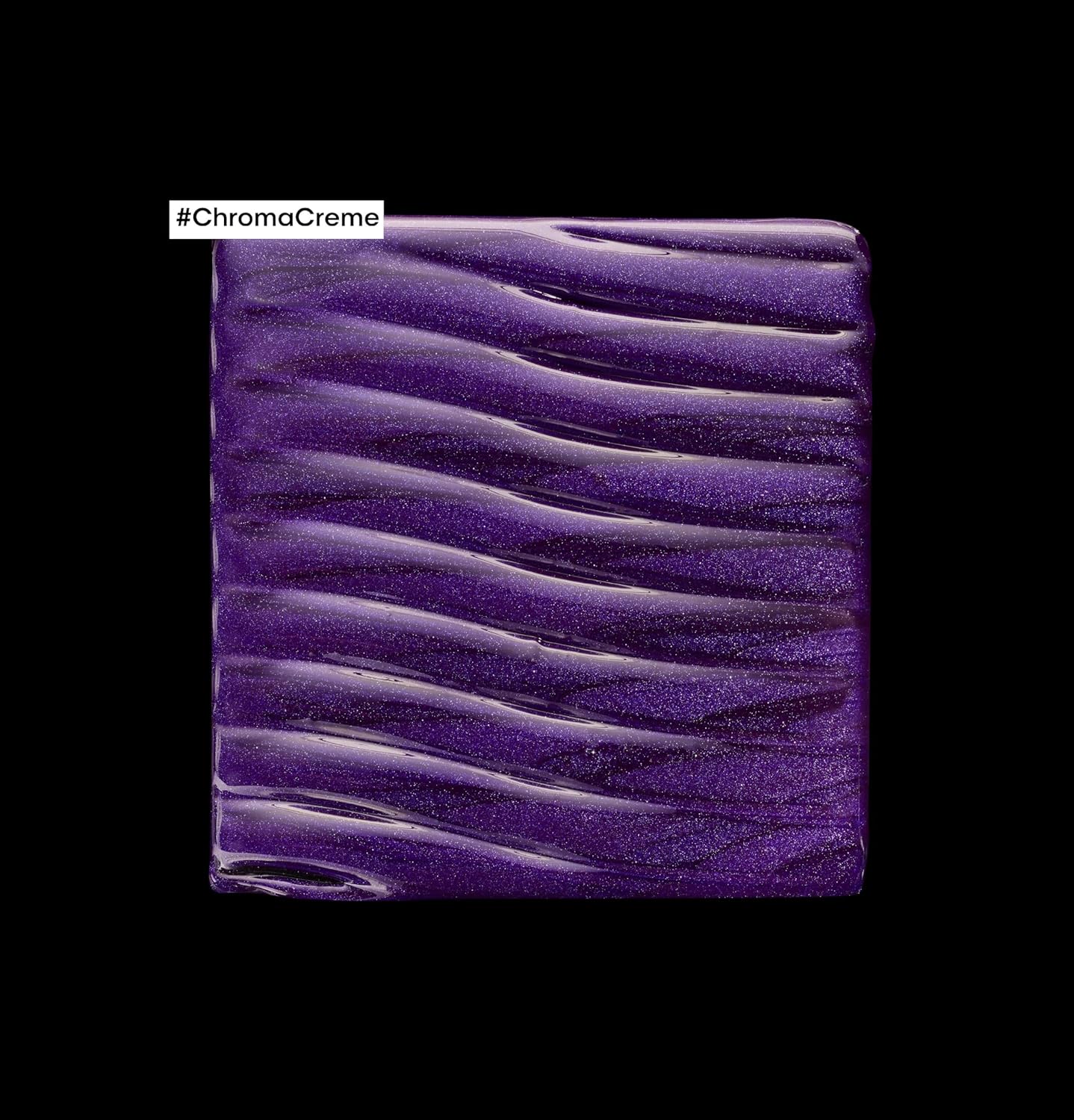 Texture et couleur Shampoing Violet Chroma Creme L’Oréal