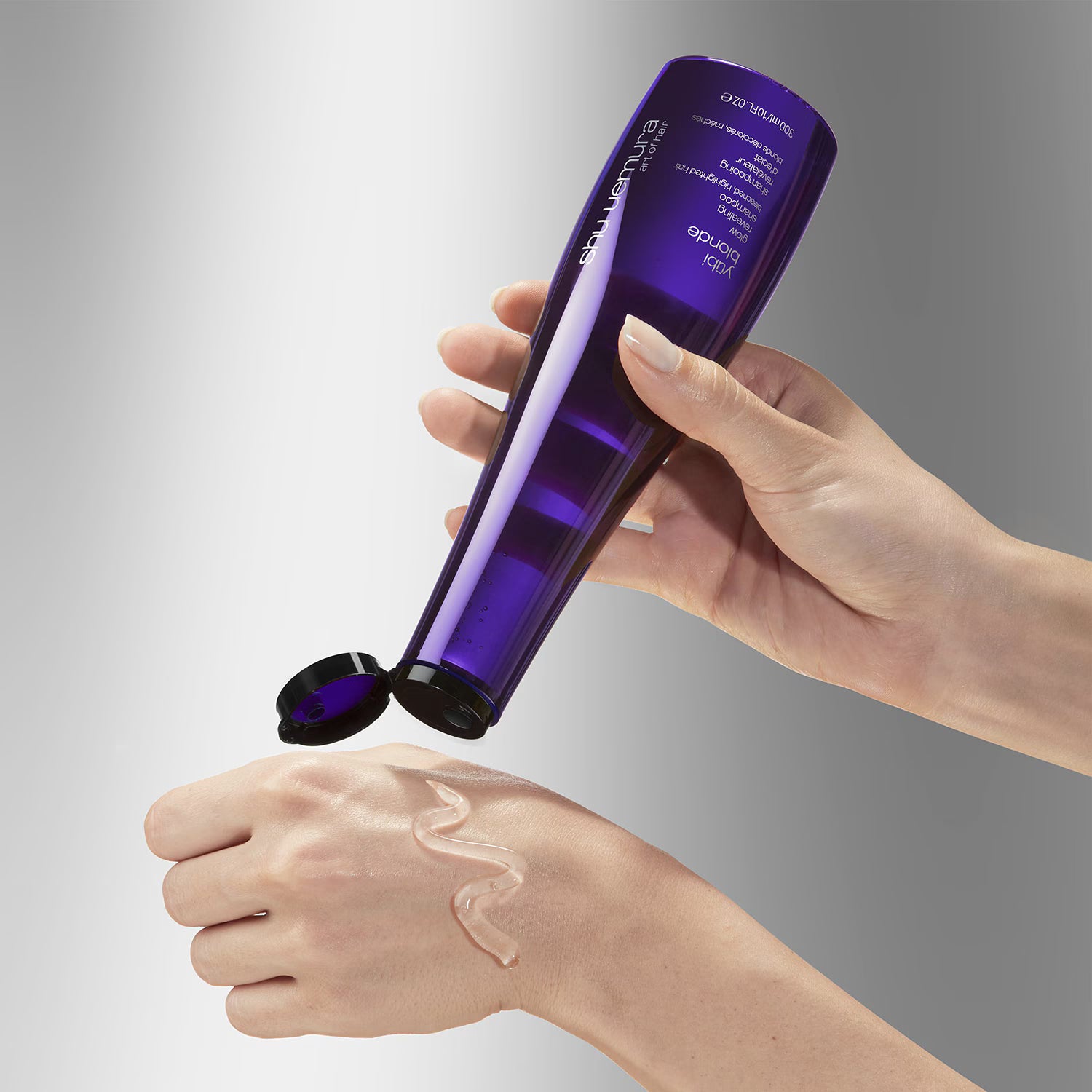 Texture et couleur Shampoing Yubi-Blonde Shu-Uemura