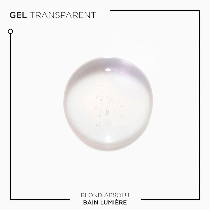 Texture et couleur shampoing Bain Lumière Blond Absolu Kérastase 