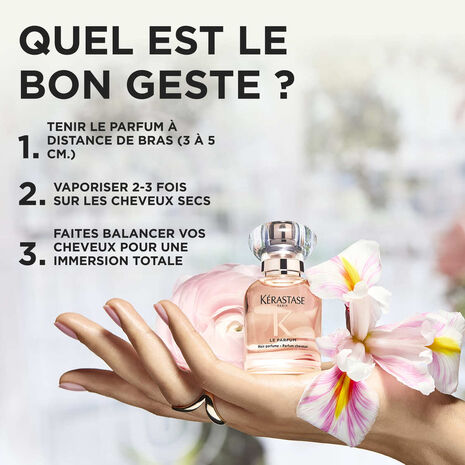 Utilisation du Parfum Gloss Absolu Kérastase