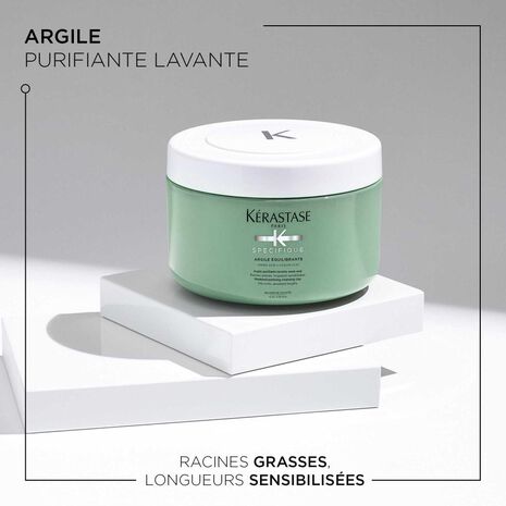 Description et produit de l'argile Equilibrante Specifique Kérastase- Vue face 250ml