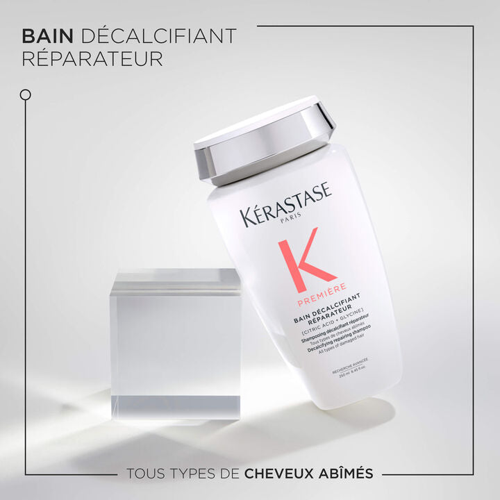 Description et produit du Bain Décalcifiant Réparateur Premiere Kérastase- Vue face 250ml