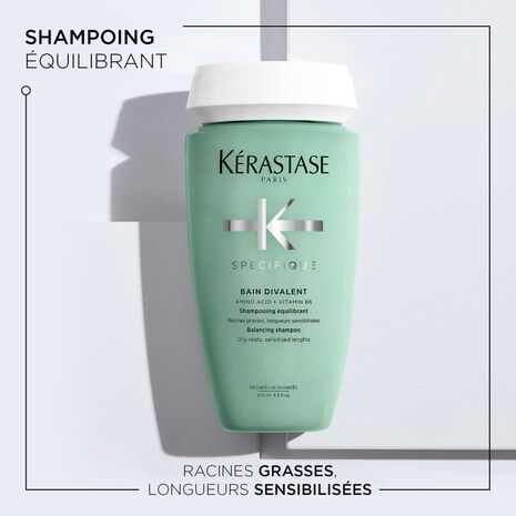 Description et produit du Bain Divalent Spécifique Kérastase- Vue face 250ml