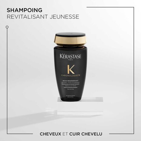 Description et produit du Bain Régénérant Chronologiste Kérastase- Vue face 150ml