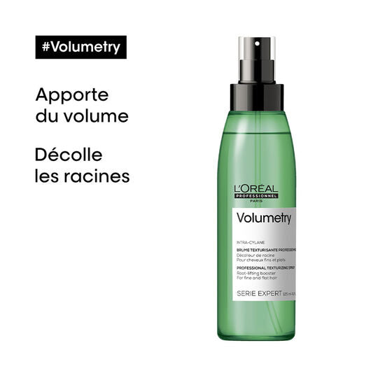 Description et produit de la Brume Volumetry  L’Oréal Vue face 125ml