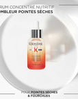 Produit et description sérum Concentré Pointes Sèches Nutritive Kérastase - Vue de face 50ml