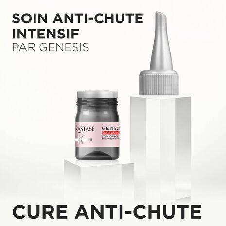 Description et produit de la Cure anti-chute genesis Kérastase- Vue face 200ml