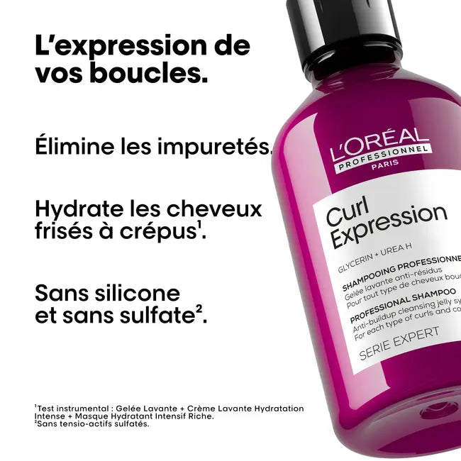 Description et produit de la Gelée lavante Curl Expression L’Oréal Vue face 300ml