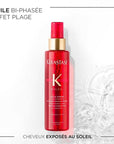 Description et produit de l'Huile sirène Soleil Kérastase- Vue face 150ml