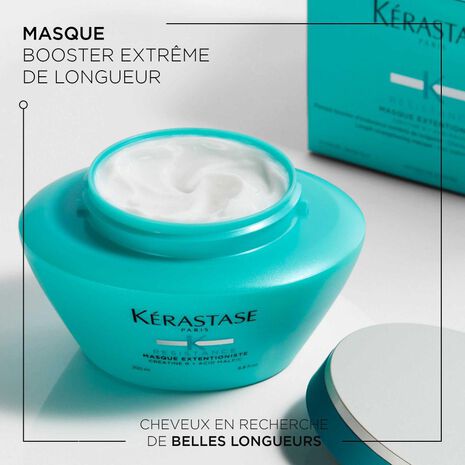 Description et produit du Masque Extentioniste  Resistance Kérastase- Vue face 200ml