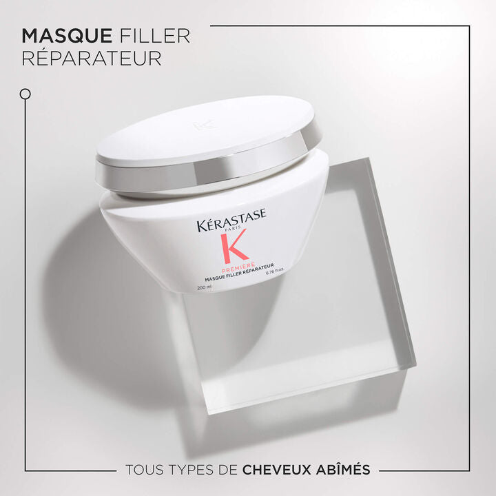 Description et produit du masque Filler Réparateur Premiere Kérastase- Vue face 200ml