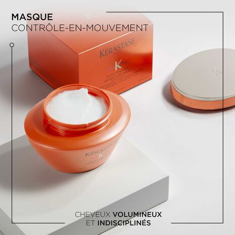 Description et produit du Masque Oléo-Relax Discipline Kérastase- Vue face 200ml
