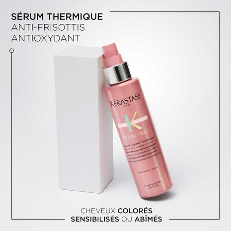 Description et produit du Sérum Chroma Thermique Chroma Absolu Kérastase- Vue face 150ml