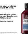Description et produit du shampoing bleu  Vitamino Spectrum L’Oréal Vue face 300ml