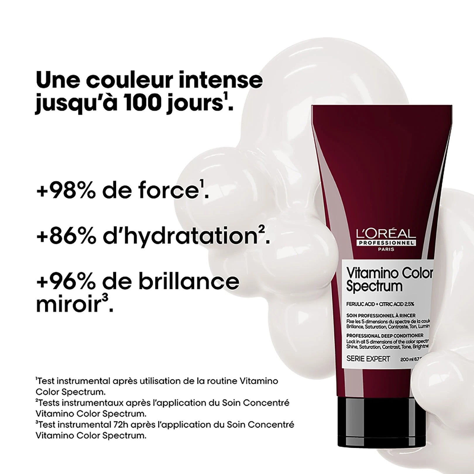 Description et produit du Soin Vitamino Spectrum L’Oréal Vue face 150ml