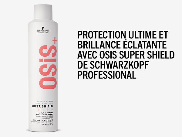Description et produit du Super Shield Osis + Schwarzkopf- Vue face 150ml
