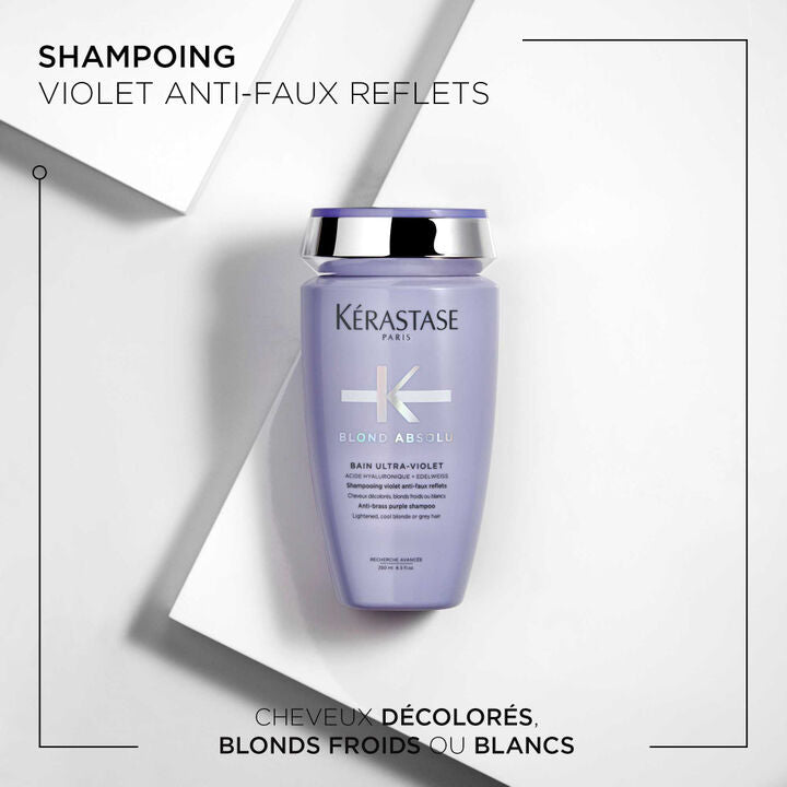 Description shampoing Bain Ultra-Violet Blond Absolu Kérastase 